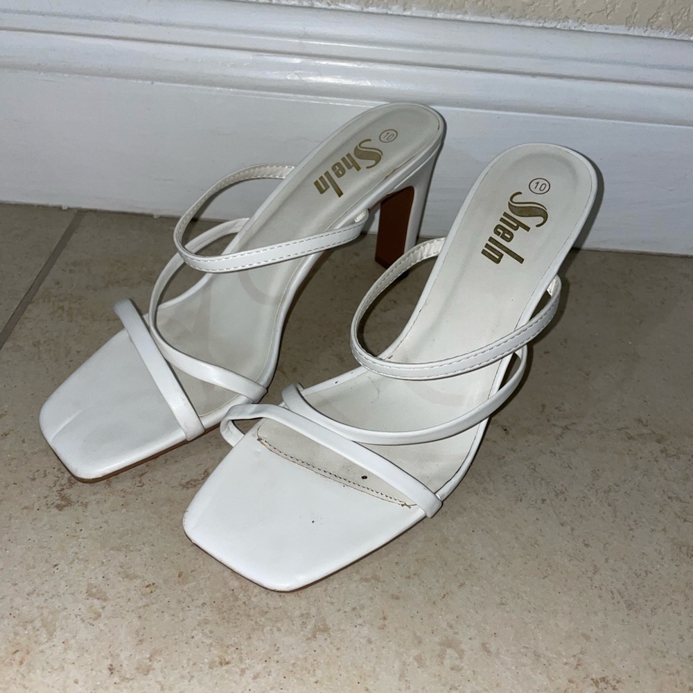 White heels